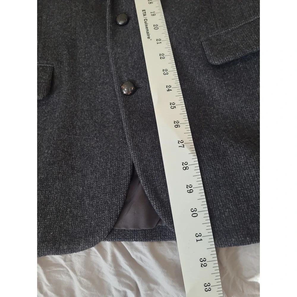Tailored Camel & Wool blend‎ two button Mens blazer SZ 42L USA made for Shryocks